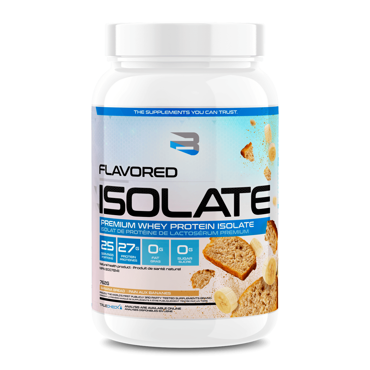 Believe Supplements -  Isolate 755 Grams