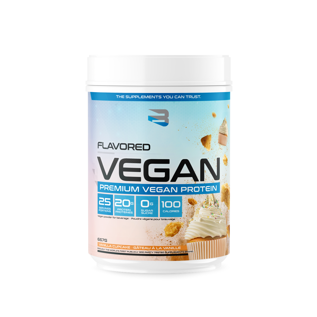 Believe Supplements Flavoured Vegan 2Lbs