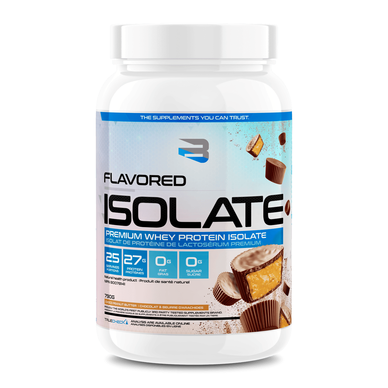 Believe Supplements -  Isolate 755 Grams