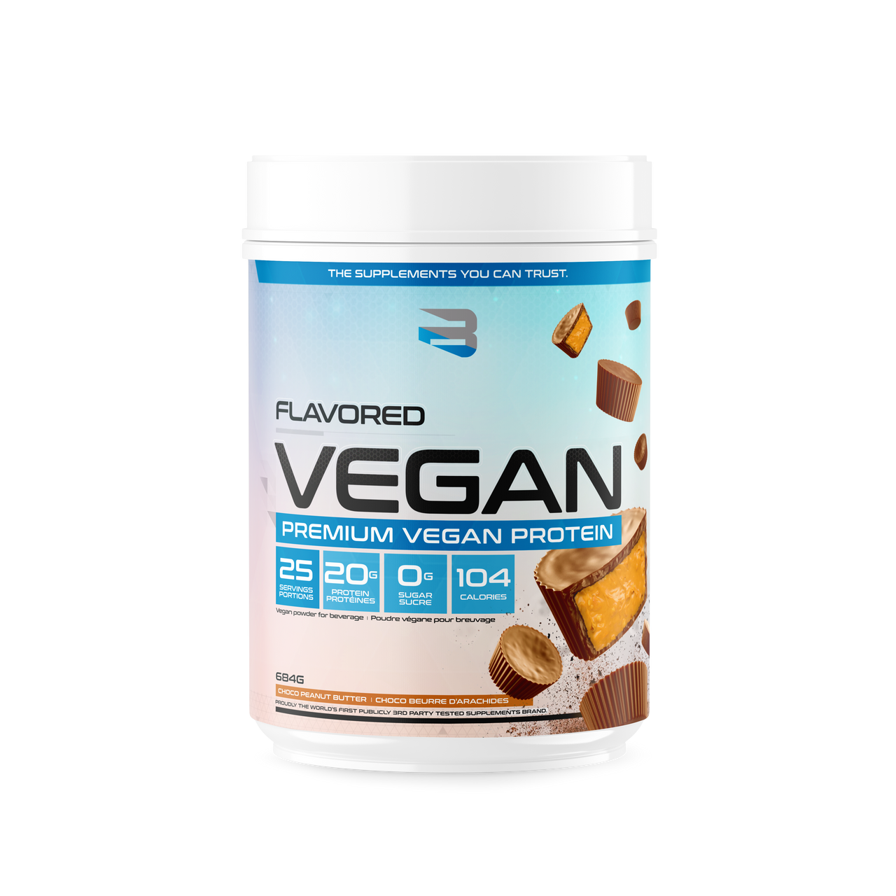 Believe Supplements Flavoured Vegan 2Lbs