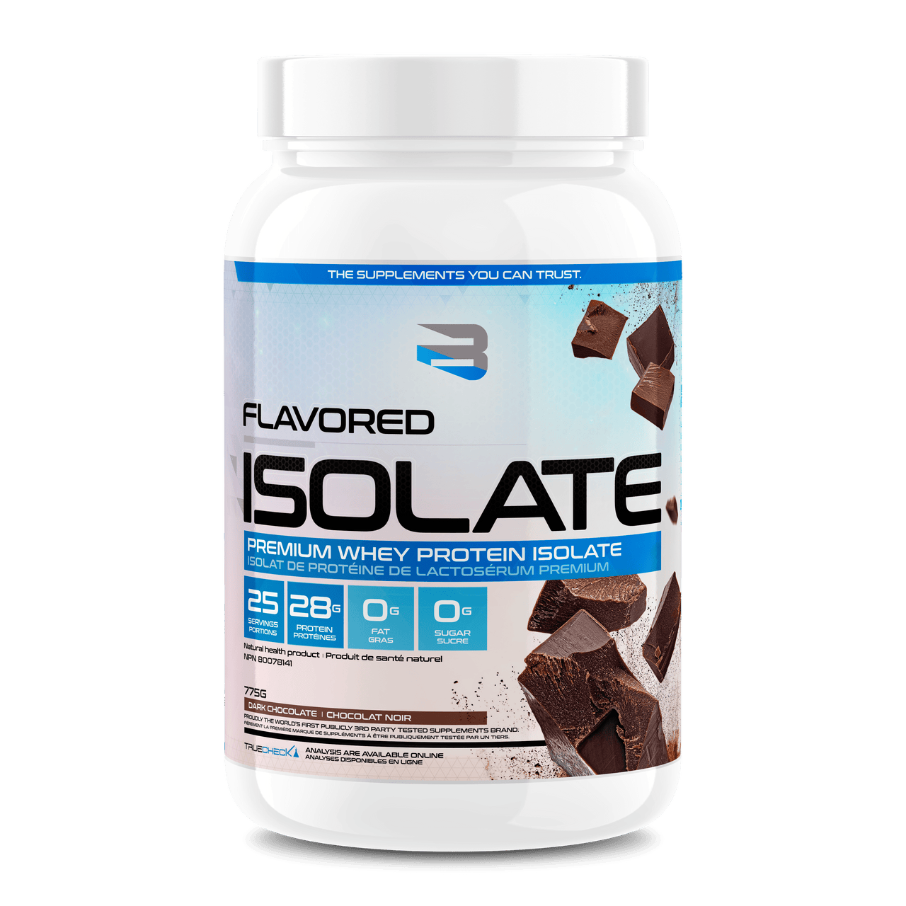 Believe Supplements -  Isolate 755 Grams