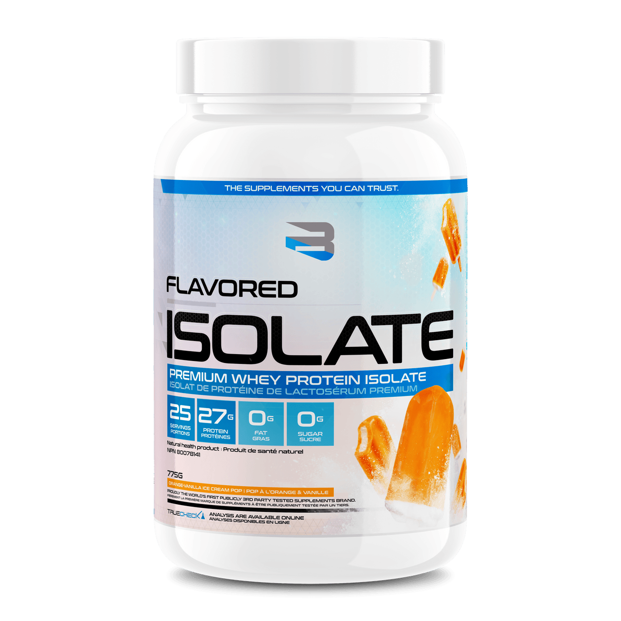 Believe Supplements -  Isolate 755 Grams