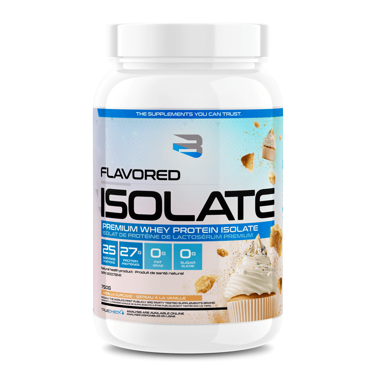 Believe Supplements -  Isolate 755 Grams