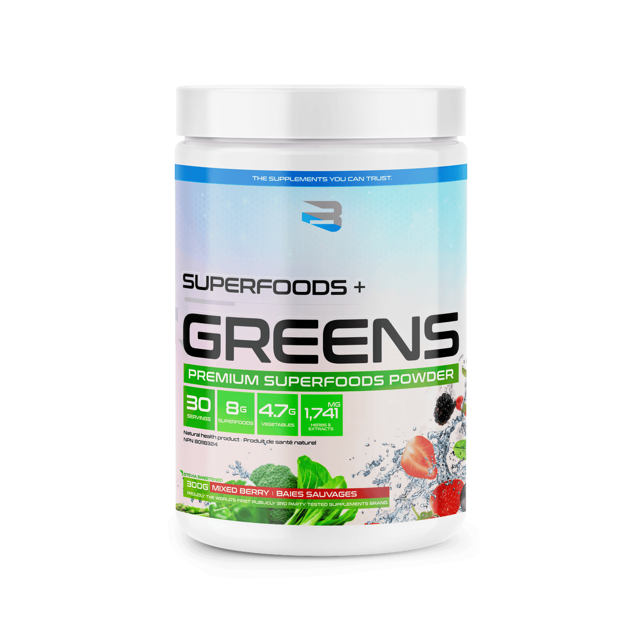 Believe Supplements - Superfood Greens