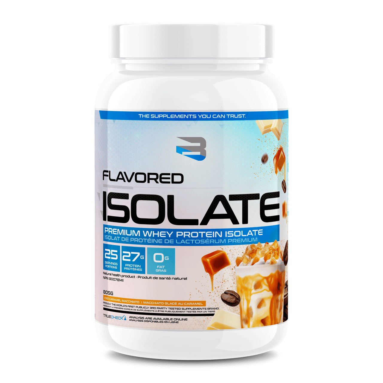 Believe Supplements -  Isolate 755 Grams