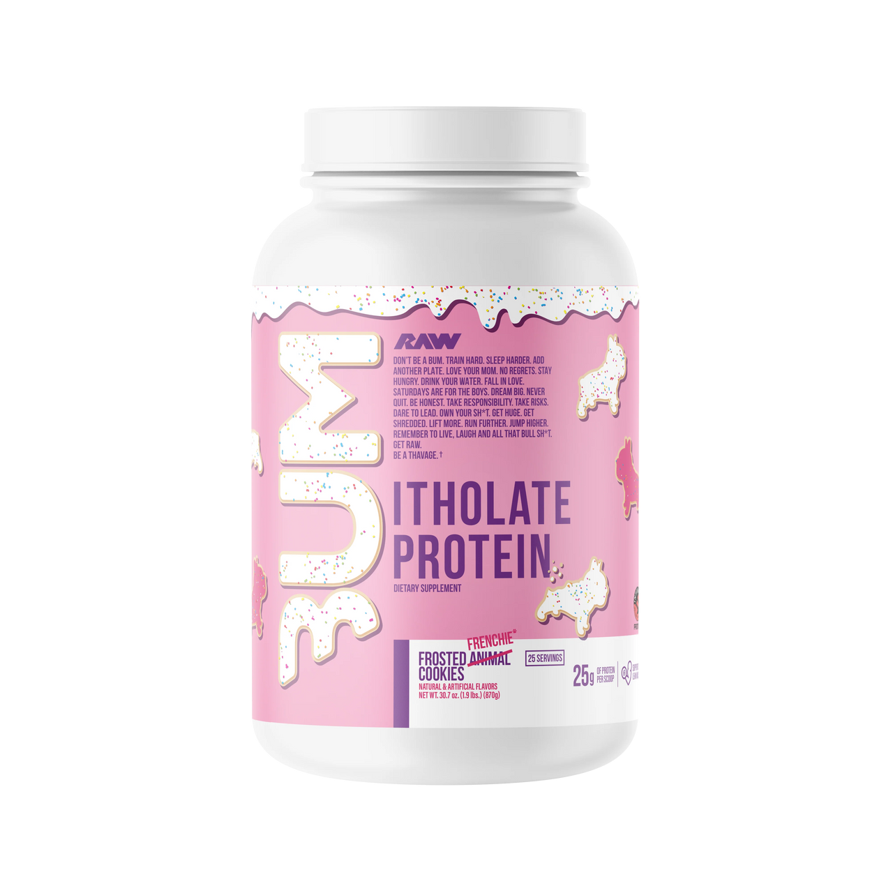 CBUM x RAW - Itholate ISO-Protein