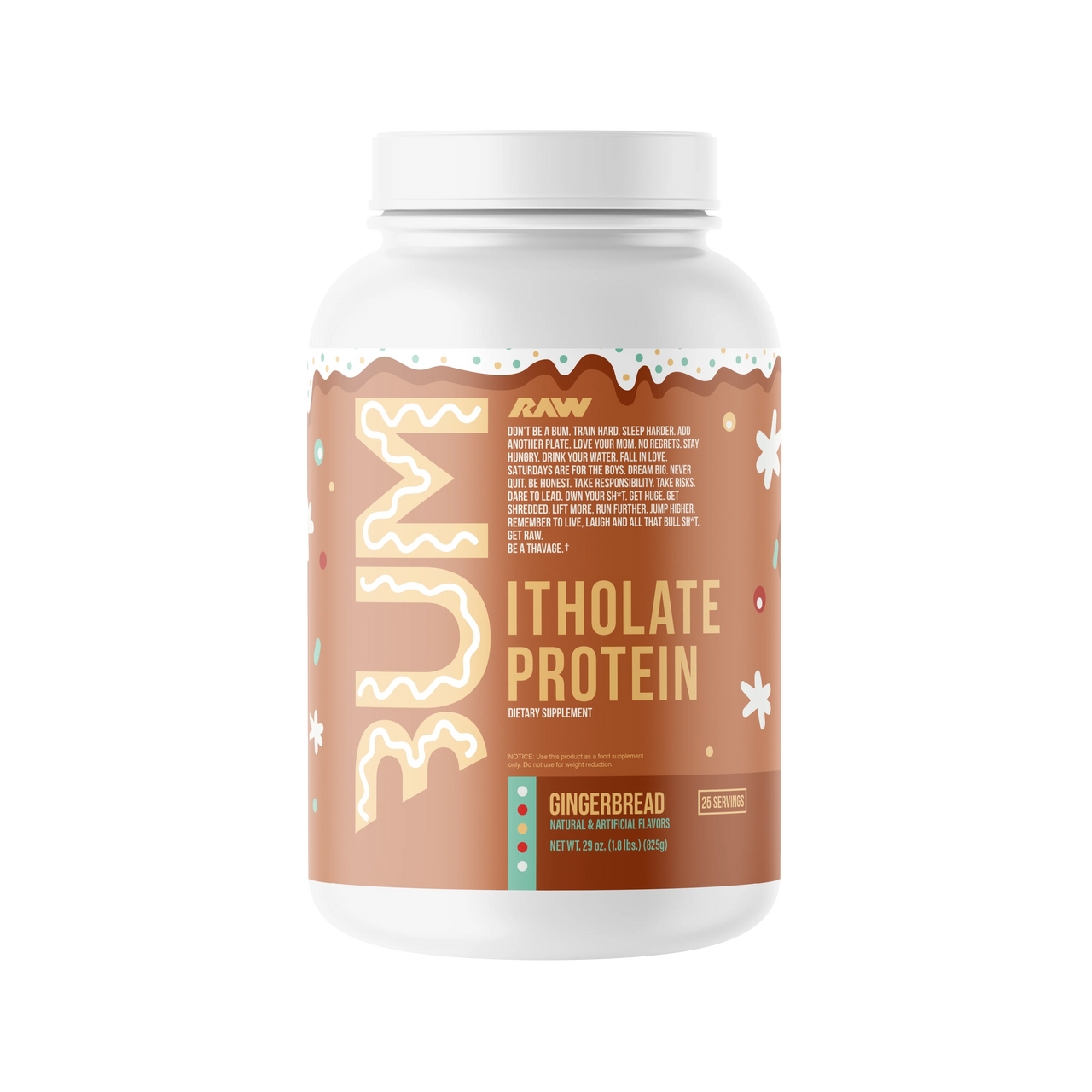 CBUM x RAW - Itholate ISO-Protein