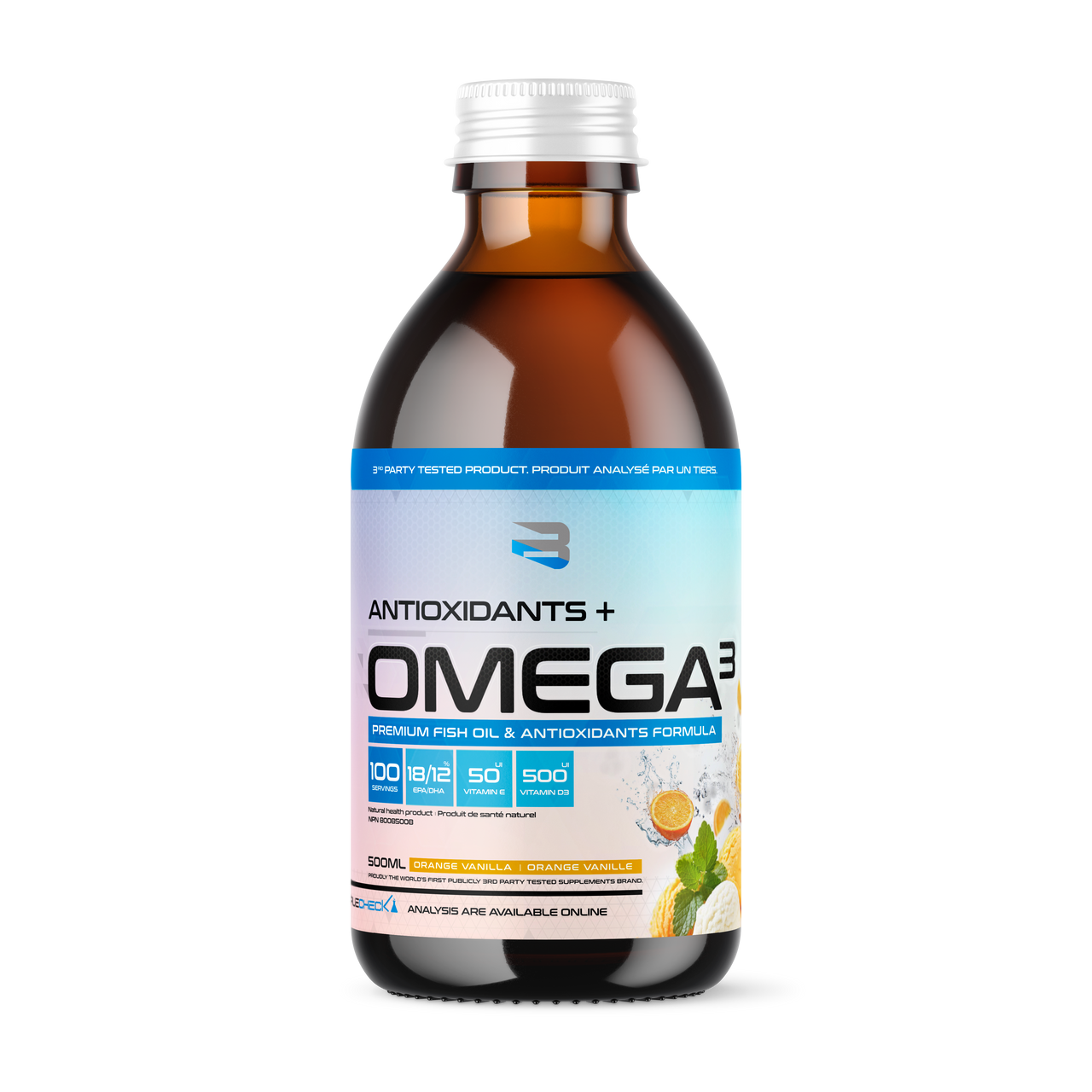 Believe Supplements - Omega 3 Liquid