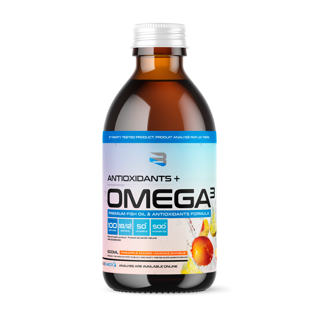 Believe Supplements - Omega 3 Liquid