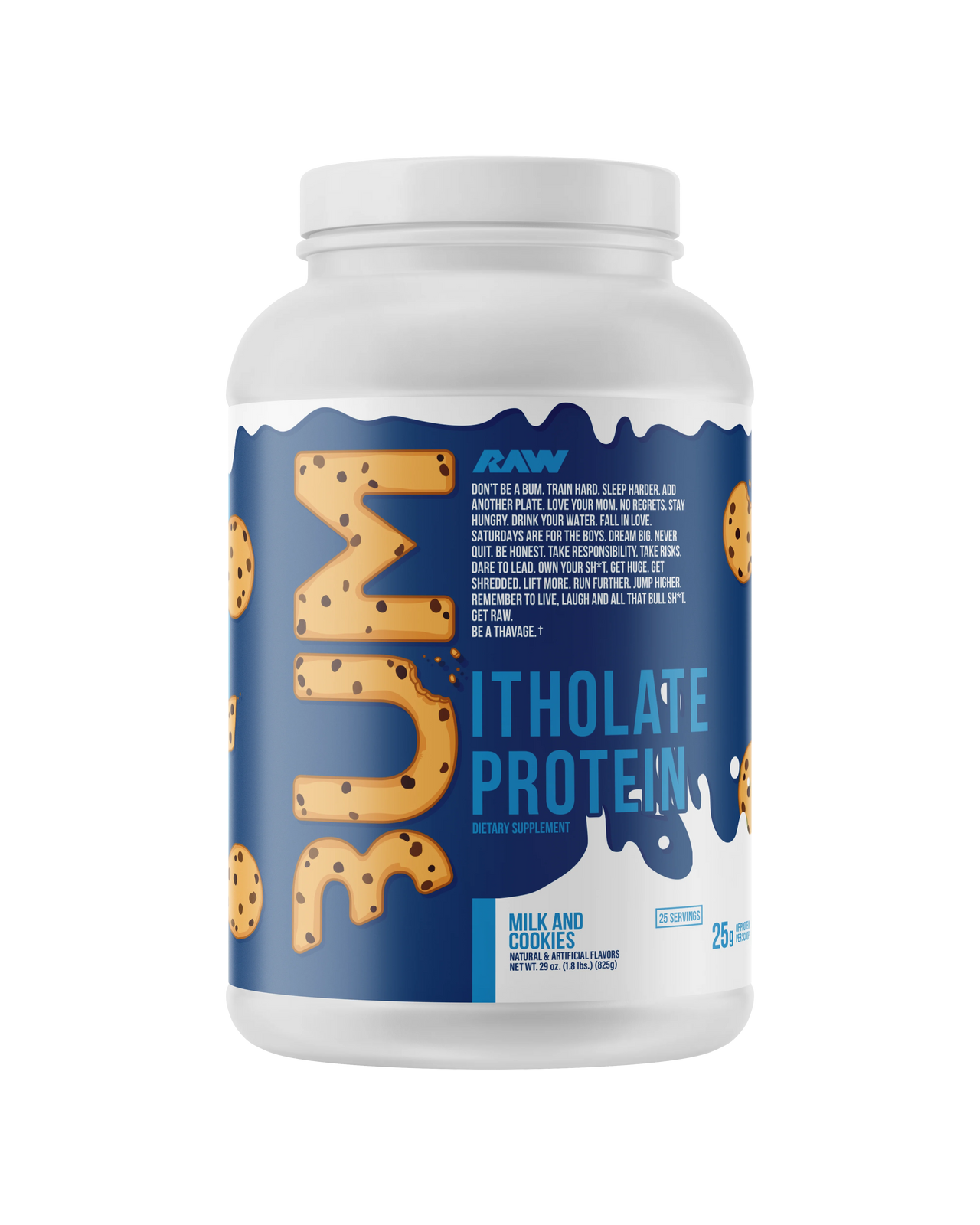 CBUM x RAW - Itholate ISO-Protein