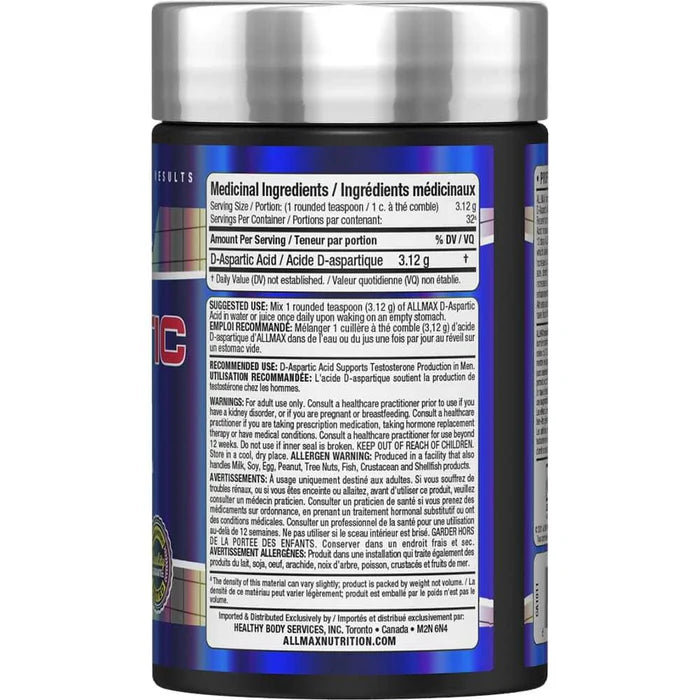 Allmax - D-Aspartic Acid